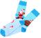 PRETYZOOM 1 Paar Weihnachtssocken Männlich - Kälberstrumpf Haussocken Mit Greifern Für Damen Weihnachtsmannsocken Xmas Herren Wadensocken Rentier Socken Strümpfe Für Damen Baumwolle