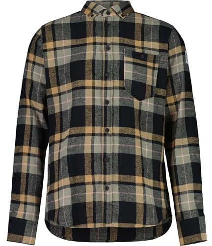 Maloja Herren DucanM. Hemd, deep Black Multi, L