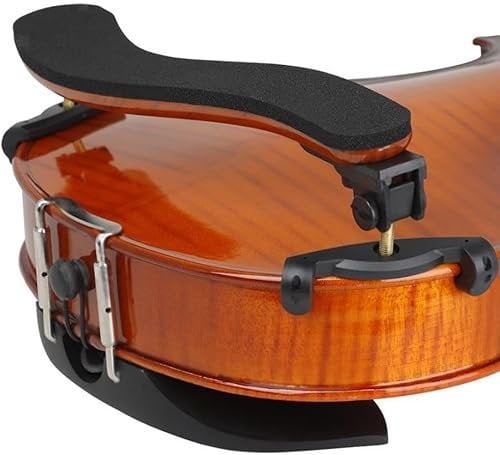 Ecotown Verstellbare Schulterstütze für Violine aus Massivholz, zusammenklappbar für 3/4 4/4 Violine Geige und 30,5 cm 33 cm Bratsche (3/4 oder 4/4 Violinen-Schulterstütze) (Violinenstütze -001)