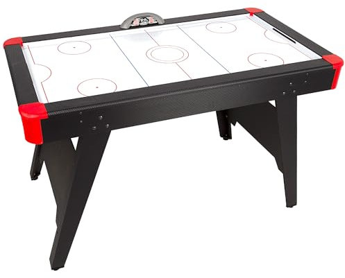 COLORBABY 85428 Mesa Air Hockey niños, 137x73x84 cm, 2 Jugadores, Marcadores eléctricos, Material Resistente, Esquinas reforzadas, Bordes Reforzados, Juegos de Mesa, Juego Discos Aire, 6 años y mas