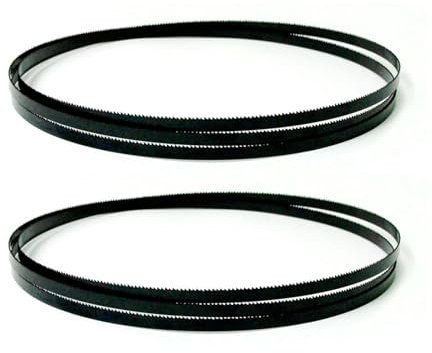 Lames de scie à ruban Lot de 2 scies à ruban 2240 mm x 6,3 mm, 3, 4, 10 et 14 dents par pouce, for Metabo BAS 315/316/317/318, lames de scie à ruban en carbone Makita, outils de travail du bois(3tpi,0