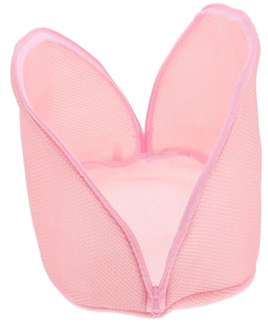 ULTECHNOVO De Lavage Maille Polyester Pour Chaussures à Linge Réutilisable Pour Sneakers Protection Machine à Laver Et Sèche-linge Design Épais Et Rose