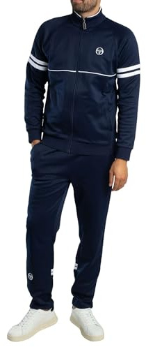 Sergio Tacchini Herren Orion Trainingsanzug, Maritime Blue/White