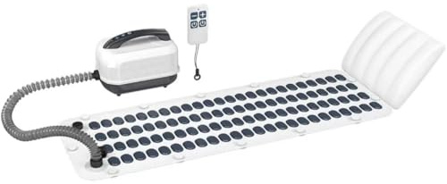 Tappetino per Vasca Bagno Con Idromassaggio, Tappetino Portatile per Vasca Bagno Con Idromassaggio - Tappetino Elettrico per Massaggio a Bolle Con Telecomando E LED 6 Colori per Relax a Casa
