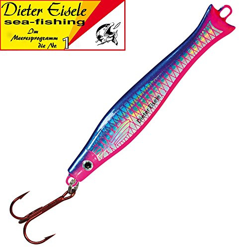 Dieter Eisele Pro Select Pilker Sunset-Pink, Gewicht / Länge / Hakengröße:90g - 12.5cm - Gr. 2/0