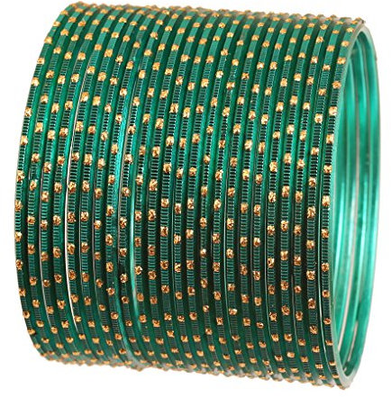 Touchstone 2 Dutzend Armreifsammlungslegierungsmetallstrukturierte aquamarine spezielle Armreifarmbänder des Designerschmucks für Damen 2.75 Set 2 groß Teal Grün