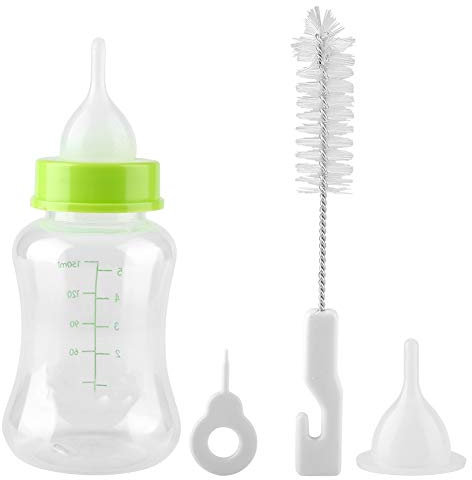 Biberon 150ml Trousse Allaitement avec Brosse goupillon Mamelon de Rechange pour bébé
