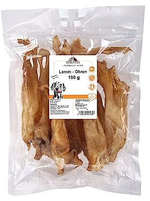 Tackenberg - Lammohren getrocknet für Hunde - 250 g - Premiumqualität von Tackenberg