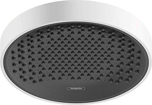 hansgrohe wassersparender Duschkopf Regendusche Rainfinity (250mm, rund, 1 Strahlart) mattweiß