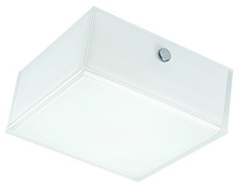 LEDVANCE LED Wand- und Deckenleuchte, Leuchte für Innenanwendungen, Warmweiß, 110,0 mm x 110,0 mm x 51,0 mm, Lunive Quadro