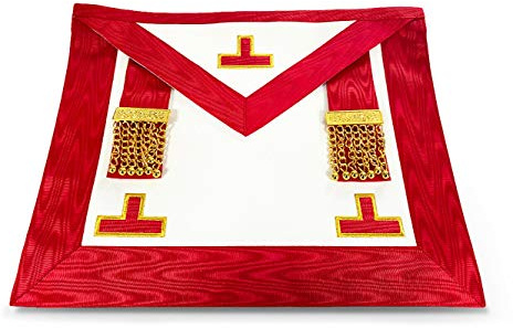 ASSR – Scottish Rite WM Worshipful Master Förkläde med tofsar