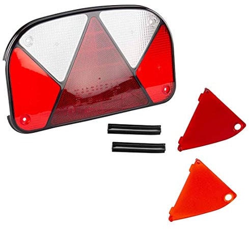 ASPÖCK Ersatzglas | Lichtscheibe | Multipoint II | links oder rechts | Originalnr.: 188470007 | Rücklicht | Multipoint 2 | Rückleuchte | Anhänger | Ersatzteil | Leuchte