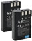 Lot de 2 batteries SK Nikon EN-EL9, 1100 mAh, pour Nikon DSLR D40 D40A D40C D40X D60 / Nikon D3000 D5000 /// EN-EL9a EN-EL9e