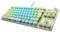 Roccat Vulcan TKL Pro (UK Layout) Mechanical PC Gaming Keyboard, Tenkeyless, Optical Linear Titan Switch, Per-Key AIMO RGB Lighting, Anodized Aluminum Top Plate and Detachable USB-C Cable, White
