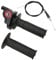 Handlebar Grip,ABS + Gel + PVC 7/8in Twist Throttle Grips with Cable Durable Replacement Compatible With CRF KLX TTR 110 125 150 200 250CC Dirt Pit Bike