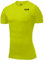 TCA Men's HyperFusion Compression Base Layer Top Short Sleeve Under Shirt - Lime Punch, XL