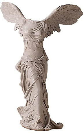 DELURA Griechische Göttin Victoria Göttin Statue Büro Heimdekoration Europäischer Stil Engel Ornamente