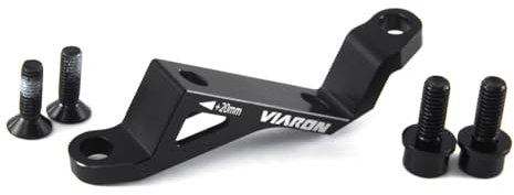 AMZLORD Fahrrad-Bremssattel-Montageadapter, Sitzteil, 160/180 Fahrradbremsen-Adapter, Post-Mount-Fahrradsattel-Adapter, Scheibenbremsrotoren, Scheibenbremssattel-Montageadapter, Aluminiumleg