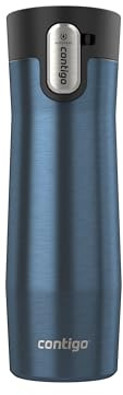 Contigo Autoseal - Taza de viaje, 20 onzas, color azul