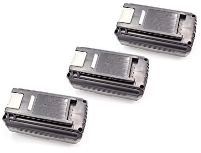 vhbw 3X Akku Ersatz für Ryobi BPL3626, BPL3626D, BPL3640, BPL3640D, BPL3650, 5133002166 für Werkzeug (5000 mAh, Li-Ion, 36 V)