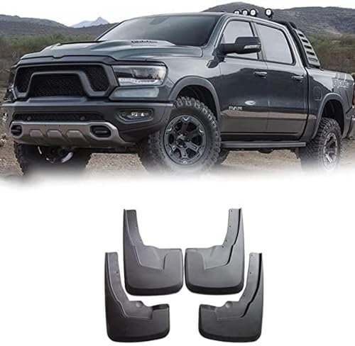 Auto Kotflügel für Dodge RAM Pickup 1500 2500 3500 2009-2023,Schmutzfänger Spritzschutzbleche,Schlamm Fender Spritzschutz Vorderrad Hinterrad,2019-2023