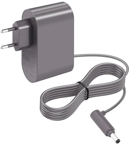 LOPHE Cargador para Dyson, 26.1V Cargador para Dyson V6 V7 V8 26.1V universal, Aspiradora Cleaner Adaptador Charger 0.8A Cable 1.8m