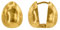 Heideman Ohrringe Pavo Damen - aus hochwertigem Edelstahl - silber gold farbend poliert - Ohrstecker für Frauen - Ohrschmuck Halbkugel Form
