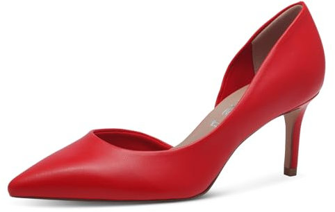 Tamaris Pumps Damen Vegan Elegant rot,EU 38