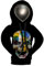 Schalthebel Hoodie - Halloween Schädel Abdeckung, Kapuzen-Shirt Schutz Für Schaltknauf, Lustige Hoodies Innenraum Dekoration