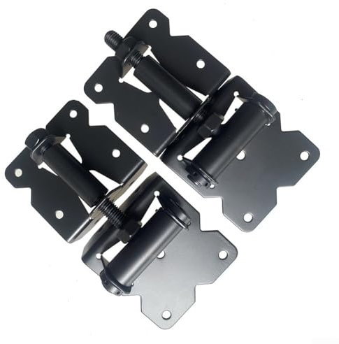 Charnière de porte de clôture, charnière de clôture en PVC pour cour, jardin (fer)