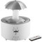 MagiDeal Luftbefeuchter mit Regentropfen, Diffusor für ätherische Öle, farbenfrohes Atmosphärenlicht, Desktop-Luftbefeuchter für das Wohnzimmer im Innenbereich, Weiß