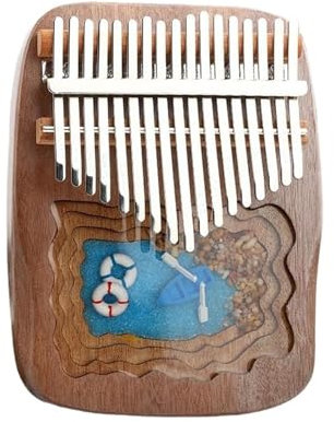 Kalimba Kalimba Tasche 17 Tasten Mahagoni Calimba Xylophon Vibraphon Musikinstrument Daumen C Tonalität(B)
