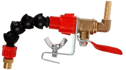 GETAJGHSD Wasserdüse für Winkelschleifergerät mit Benutzerfreundlichem Design und Stahlmaterial zur Staubreduzierung Beim Marmorverarbeitung und Baustellen