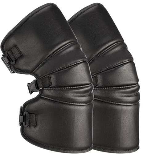BLUEZY Winter Motorrad Knieschoner, Kniewärmer, Beinlinge Radsport Herren Damen, Beinschutz Roller, Wsserdicht Kniebandage Kniebein Beinschutz Wärmerschutz Beinwärmer S