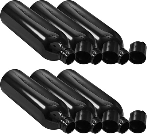 Lot de 6 bouteilles de voyage vides réutilisables de 250 ml avec verrou anti-fuite pour activités de plein air Design durable