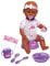 Simba - New Born Baby - Poupon Violet Boit Fait Pipi - 43cm - Nombreux Accessoires Inclus - 105030060