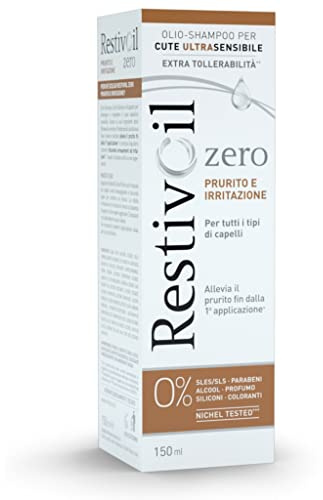RestivOil Zero Prurito Irritazione Olio-Shampoo Tutti I Tipi Di Capelli 150 ml