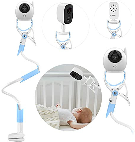 MYPIN Baby Monitor Holder, Universal Flexible Baby Monitor Mount Baby Monitor Camera Indoor Cameras Monitor Stand(Baby Monitor not Included)