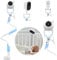 MYPIN Baby Monitor Holder, Universal Flexible Baby Monitor Mount Baby Monitor Camera Indoor Cameras Monitor Stand(Baby Monitor not Included)