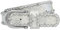 Caspar GU292 Damen Gürtel mit dezentem Strass und Nieten Dekor, Gürtelgröße:90 [für Körperumfang 91-95 cm], Farbe:silber