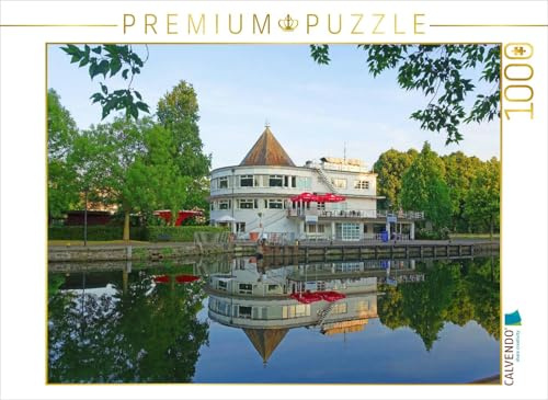 CALVENDO Puzzle Mülheim an der Ruhr: Wasserbahnhof | 1000 Teile Lege-Größe 64 x 48 cm Foto-Puzzle für glückliche Stunden