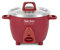 Aroma Housewares Select ARC-753SGR - Juego de 6 tazas (cocidas, acero inoxidable, 1,2 qt, con olla interior sin recubrimiento), color rojo