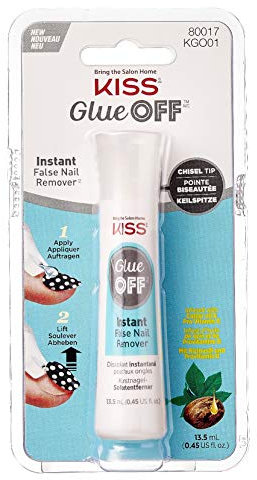 Kiss Glue Off Instant False Nail Remover 12,8 g (confezione da 2)