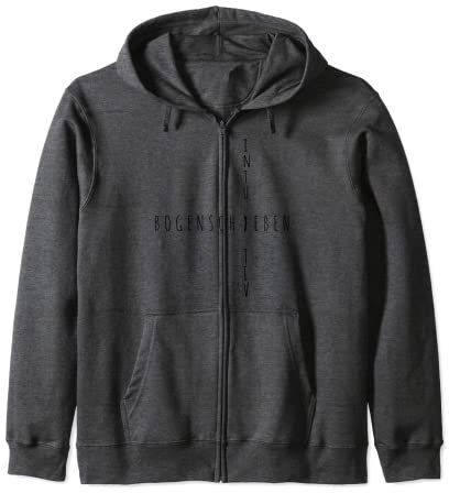 Intuitiv Bogenschießen perfekte Geschenk für Bogensport Kapuzenjacke