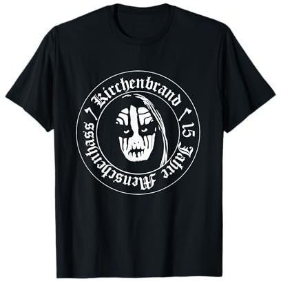 Kirchenbrand - 15 Jahre Menschenhass | Black Metal T-Shirt