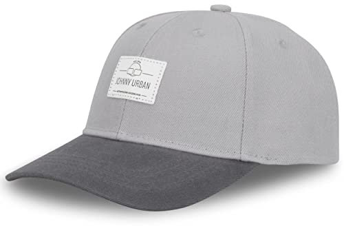 Johnny Urban Cap Herren & Damen Grau - Dean - Basecap Kappe für Männer & Frauen - Stylische Snapback Caps - Größenverstellbar
