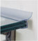 Fischer und Adamek Vordach Dichtlippe Wandanschluss Glasvordach 225 cm Transparent Kunststoff