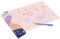 SUPER PETIT - sous Main Bureau 100% Silicone - pour Enfant et Ado -1 Feutre Bleu effaçable Inclus - to do List - Dessiner effacable et reutilisable -Tableau d'écriture - Protège Bureau 40x30 cm