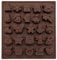 CHEERYMAGIC Christmas Chocolate Mould, Silicone Chocolate Moulds Non-Stick Candy Mold for DIY Jelly Cookies Cake Biscuit Pudding Fondant Decoration A6-SDMJ