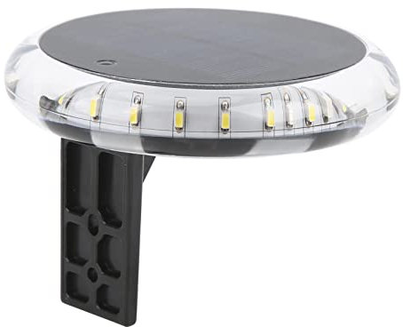 Navigationslicht Solar, Solar Powered Navigationslichter für Schiffe, Outdoor-Navigationslichter Solarbetrieben IP67 Wasserdicht Bootslicht 6 Modi Mehrere Funktionen mit Drahtloser Fernbedienung